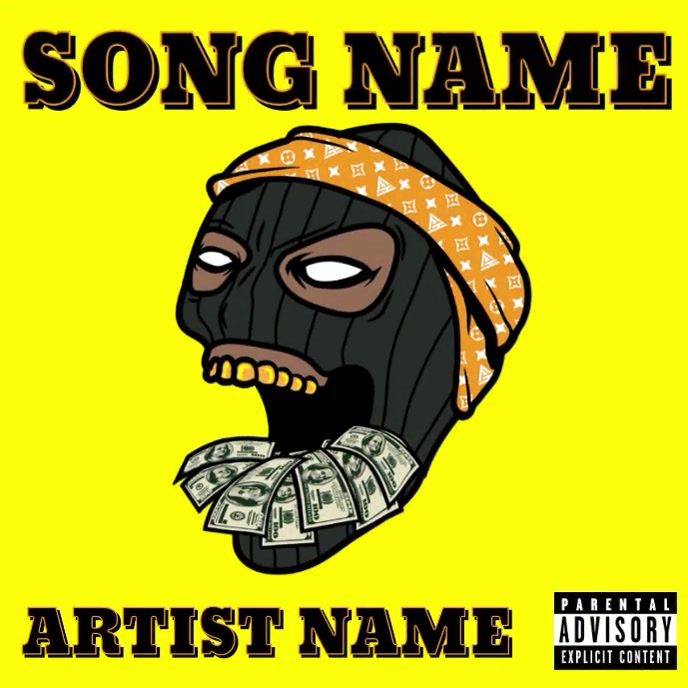 Album Cover Template PosterMyWall