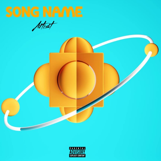 Album cover Template PosterMyWall