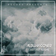 Album cover design template