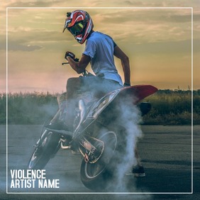 bike helmet album cover Billy Lane Sons of Speed Sticker 2-Pack Blonde Album Cover" Art Board