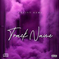 Album cover template