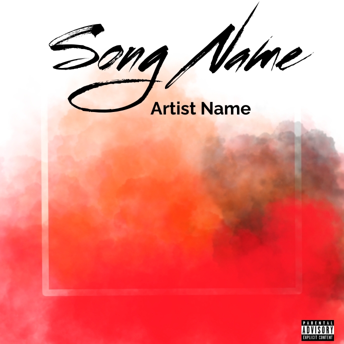 Album cover Template PosterMyWall