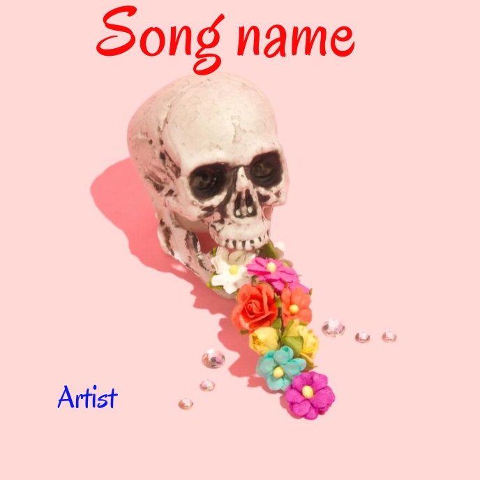 Album cover template