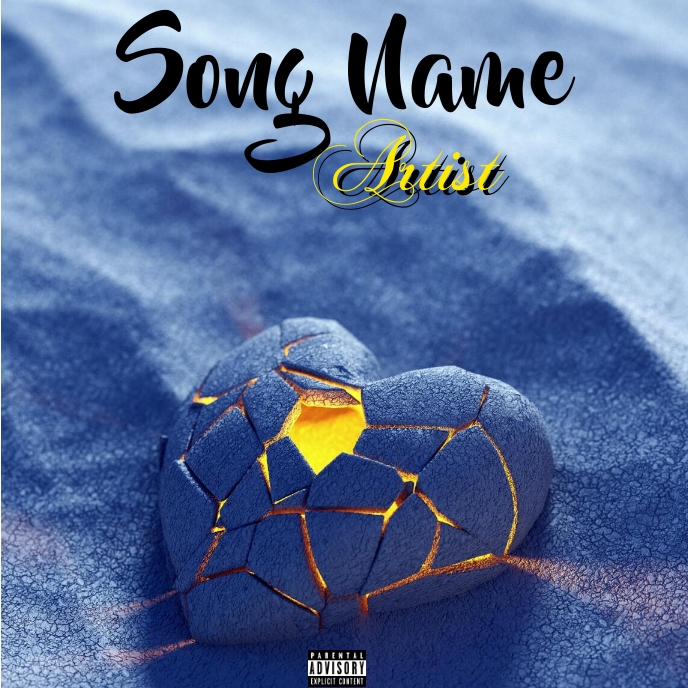 Album cover Template PosterMyWall