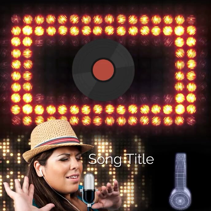 Album Cover template
