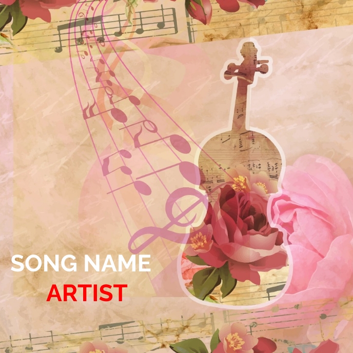 Album cover Template PosterMyWall