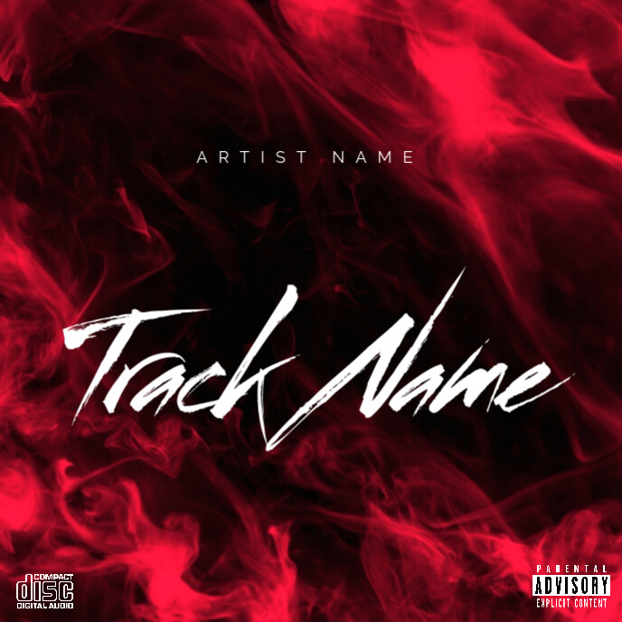 Album cover Albumcover template