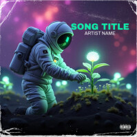 album cover design template