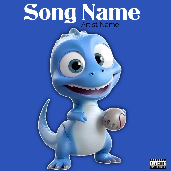 Album cover template