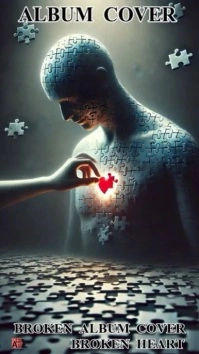 album cover Instagram Reel template