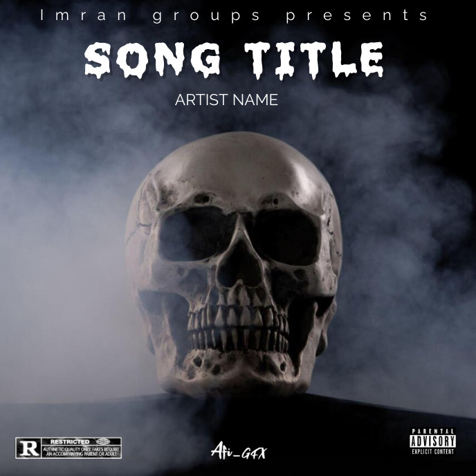 ALBUM COVER Capa de álbum template