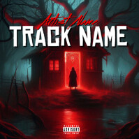 Album cover template