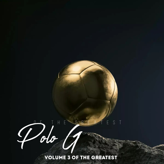 Album cover template