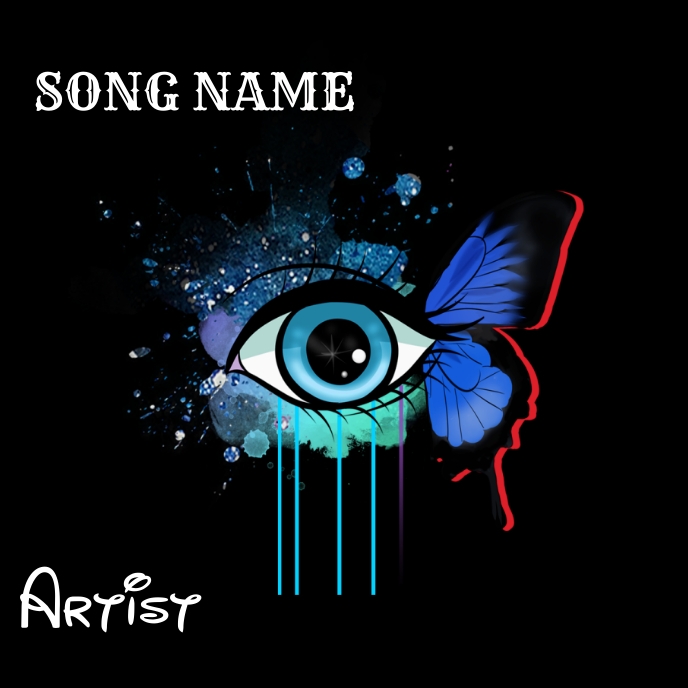 Album cover Template PosterMyWall