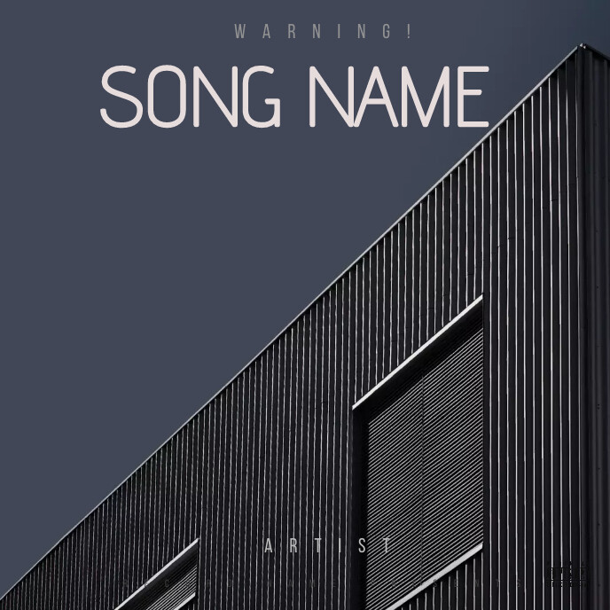 ALBUM COVER template