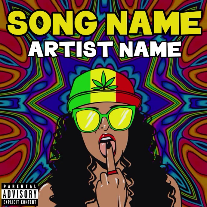 Album Cover Template PosterMyWall