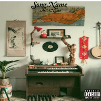 Red Rose Album Cover Template | PosterMyWall