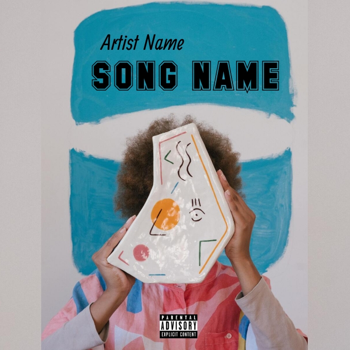 Album cover Template PosterMyWall