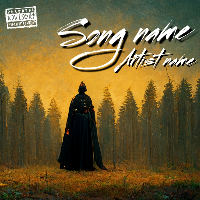 Album Cover Template PosterMyWall