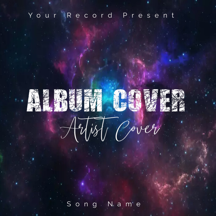 Album cover design Template PosterMyWall