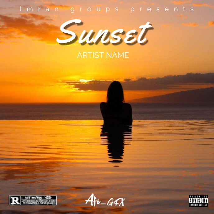 ALBUM COVER Capa de álbum template