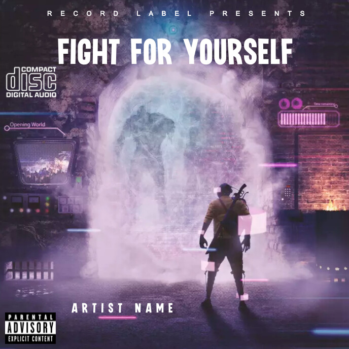 Album cover Template | PosterMyWall