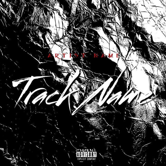 Album cover Capa de álbum template