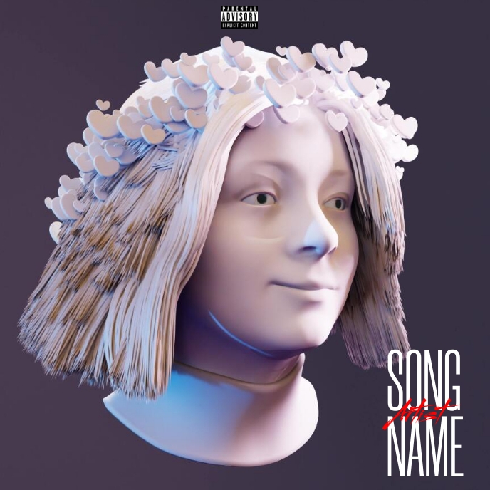 Album cover Template PosterMyWall