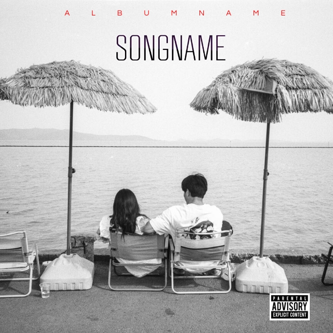 Album cover Template PosterMyWall