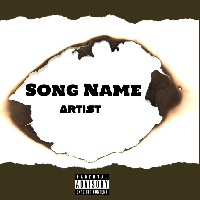 Album cover Template PosterMyWall