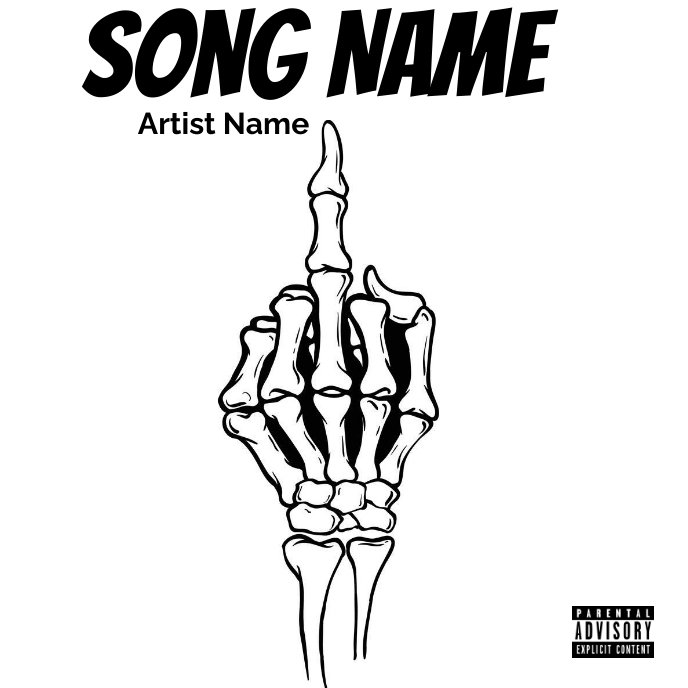 Album cover Template PosterMyWall