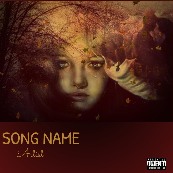 Album cover Template PosterMyWall