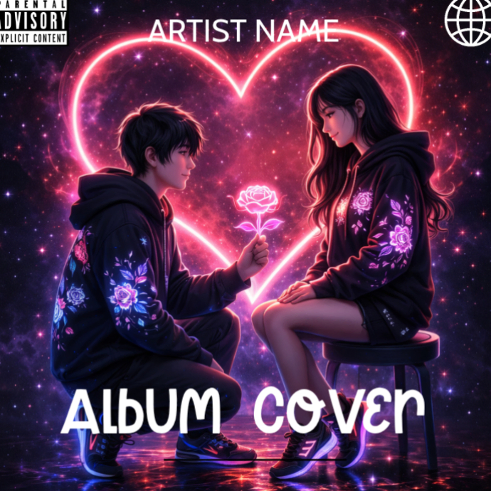 Purple Album Cover Album Covers Template | PosterMyWall