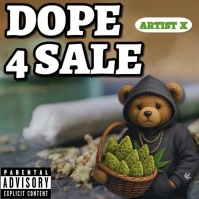 Album Cover - Dope 4 Sale Pochette d'album template