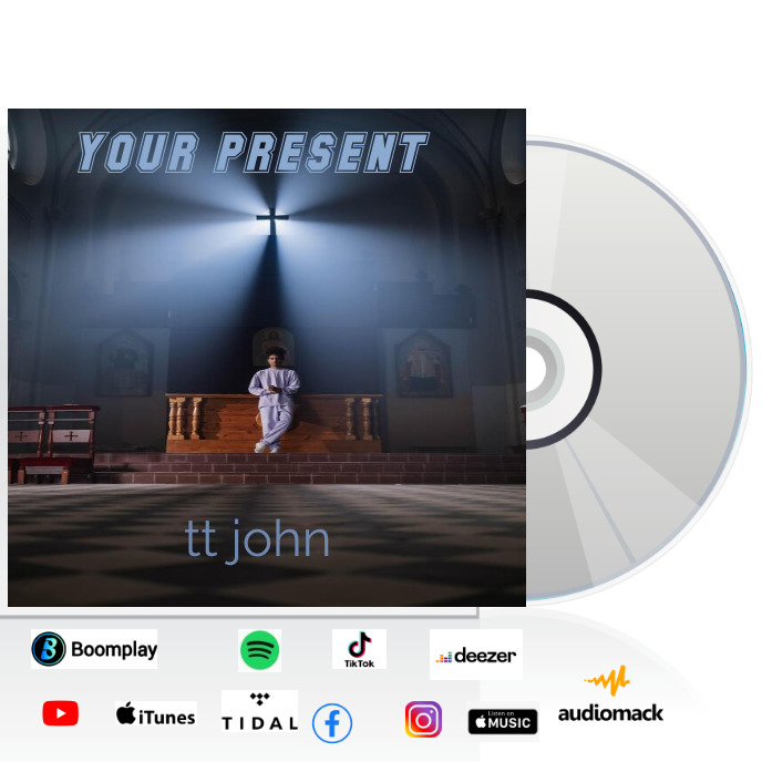 Album cover gospel music template