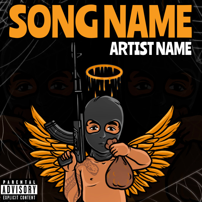 Album Cover - Holy Goon template