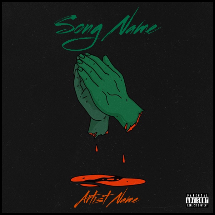 Album Cover Mixtape Cover template