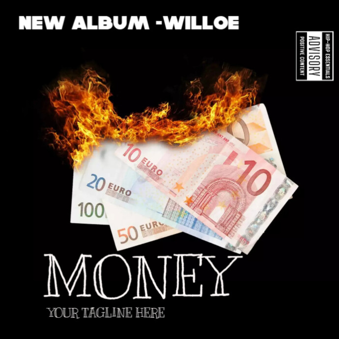 Album Cover Money Template PosterMyWall