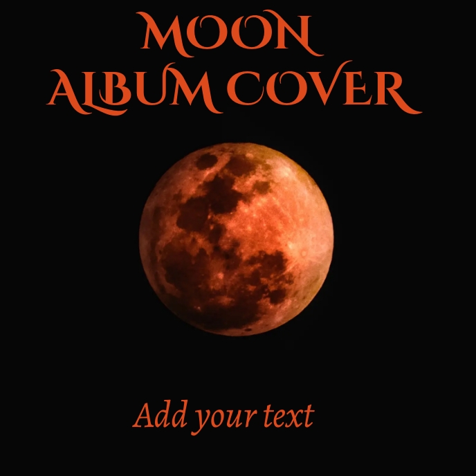 Copy of Album cover moon PosterMyWall