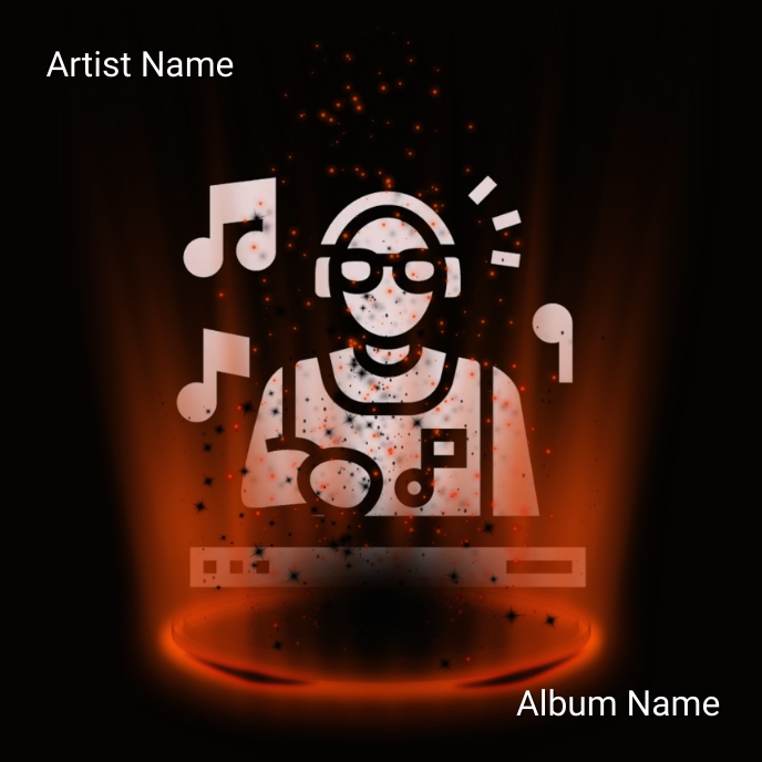 Copy of Album cover music,Spotify,soundcloud (1) | PosterMyWall