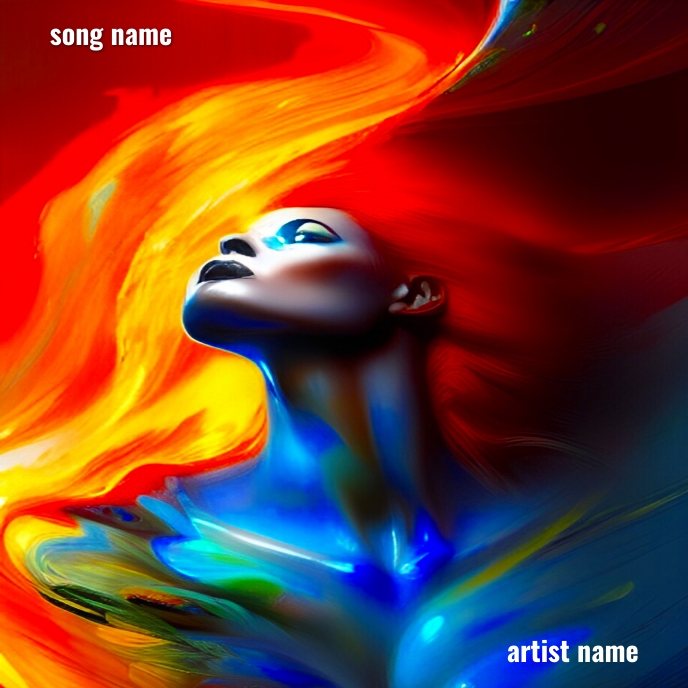 Album cover music,Spotify,soundcloud Template PosterMyWall