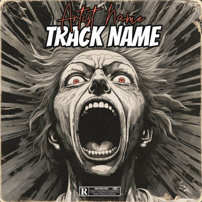 Copy of Album Cover music art trap mixtape rap | PosterMyWall