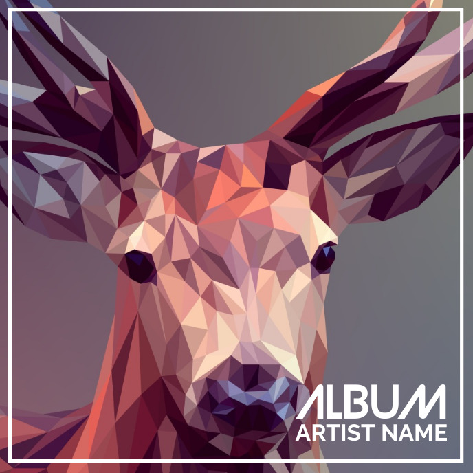 Copy of Album cover of abstract art | PosterMyWall