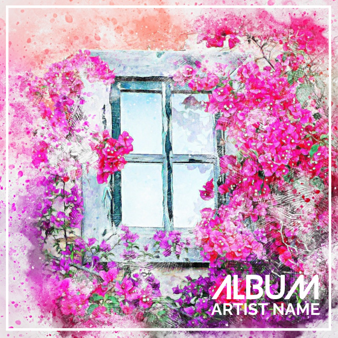 Copy of Album cover of abstract art | PosterMyWall