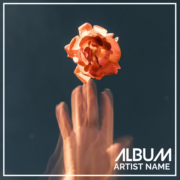 Album cover of flower template