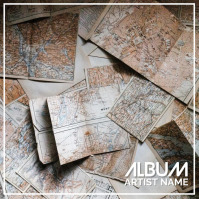 Record Covers Map Album cover of map Template | PosterMyWall