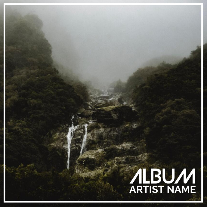 Copy of Album cover of mist | PosterMyWall