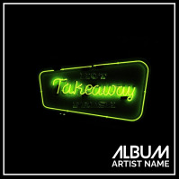 Album cover of neon lights Template | PosterMyWall