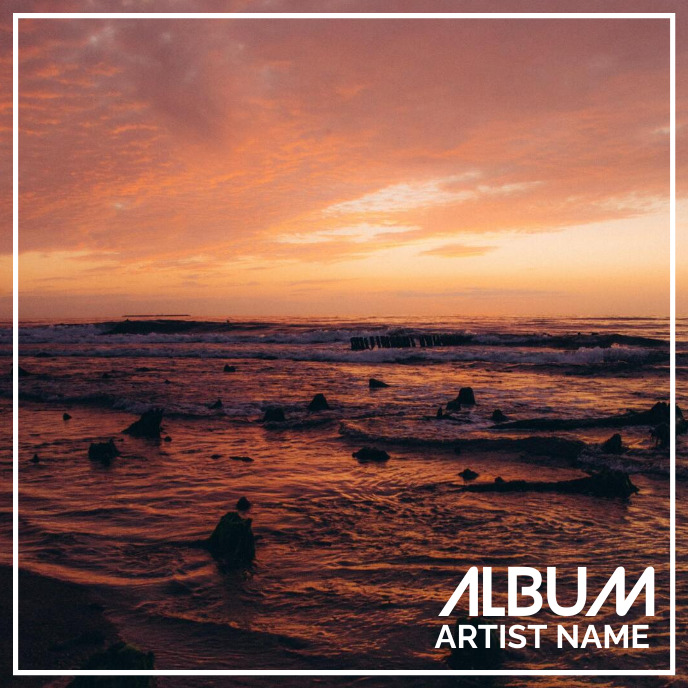 Album cover of ocean template