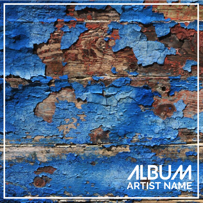 Album cover of paint Template PosterMyWall